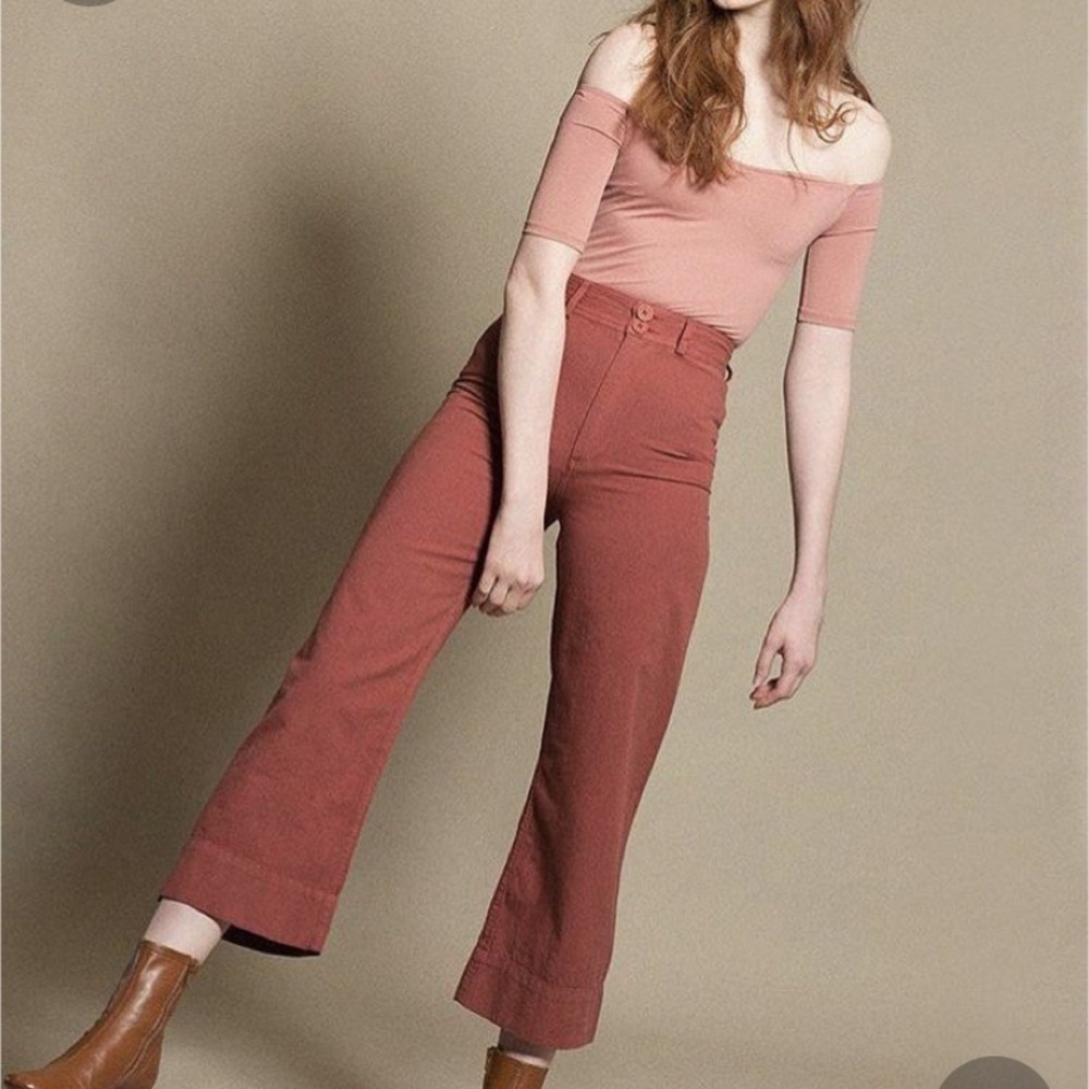 Apiece Apart Merida Pants in Clay